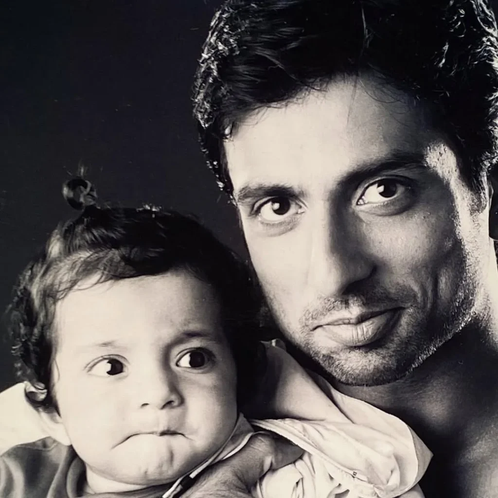 Ishant Sood with his father