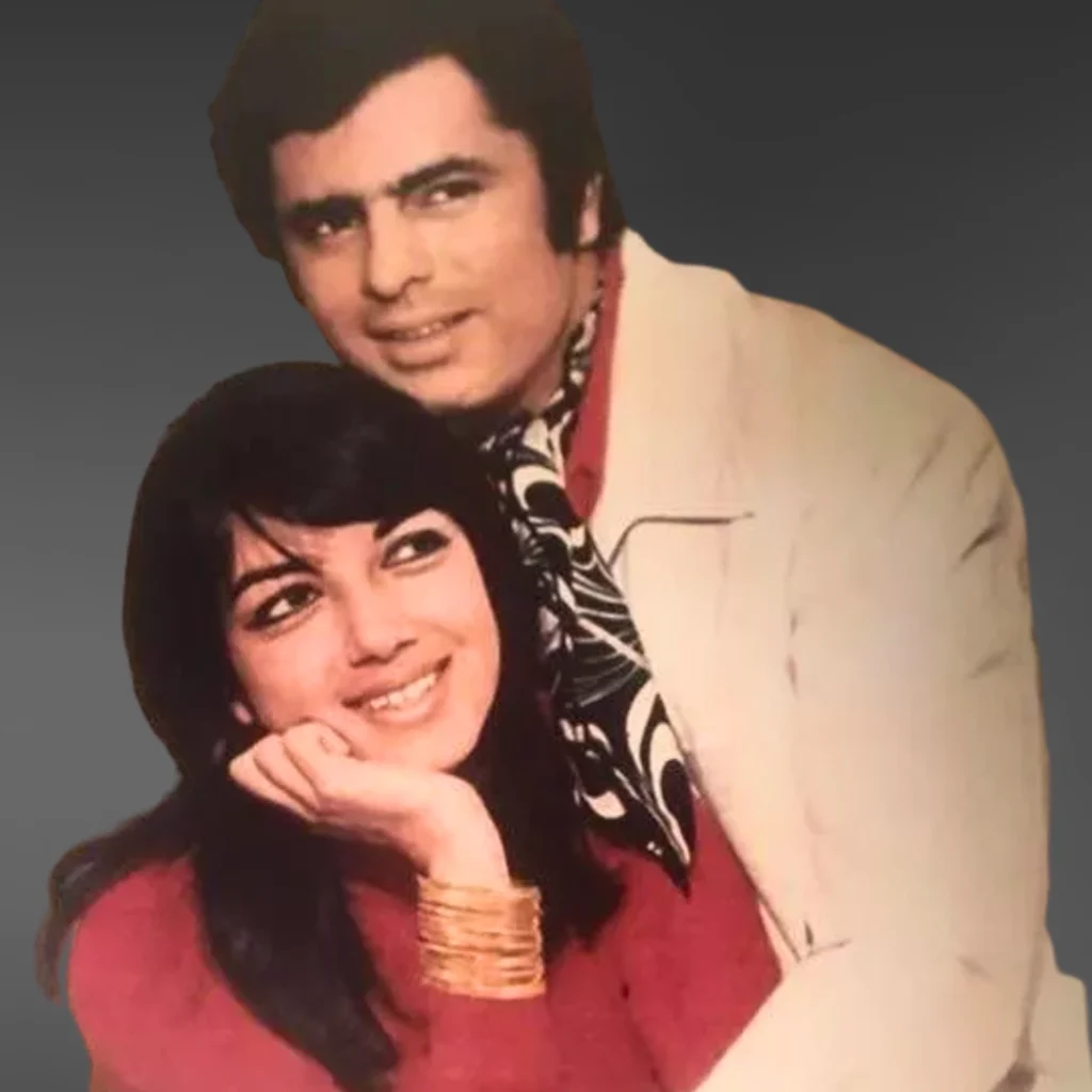 Sanjay Khan with Zarine Katrak