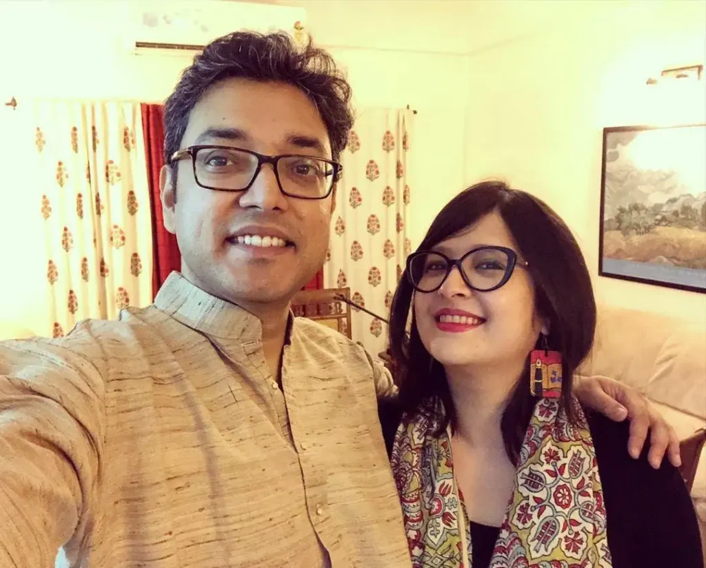 Piya Chakraborty with Anupam Roy