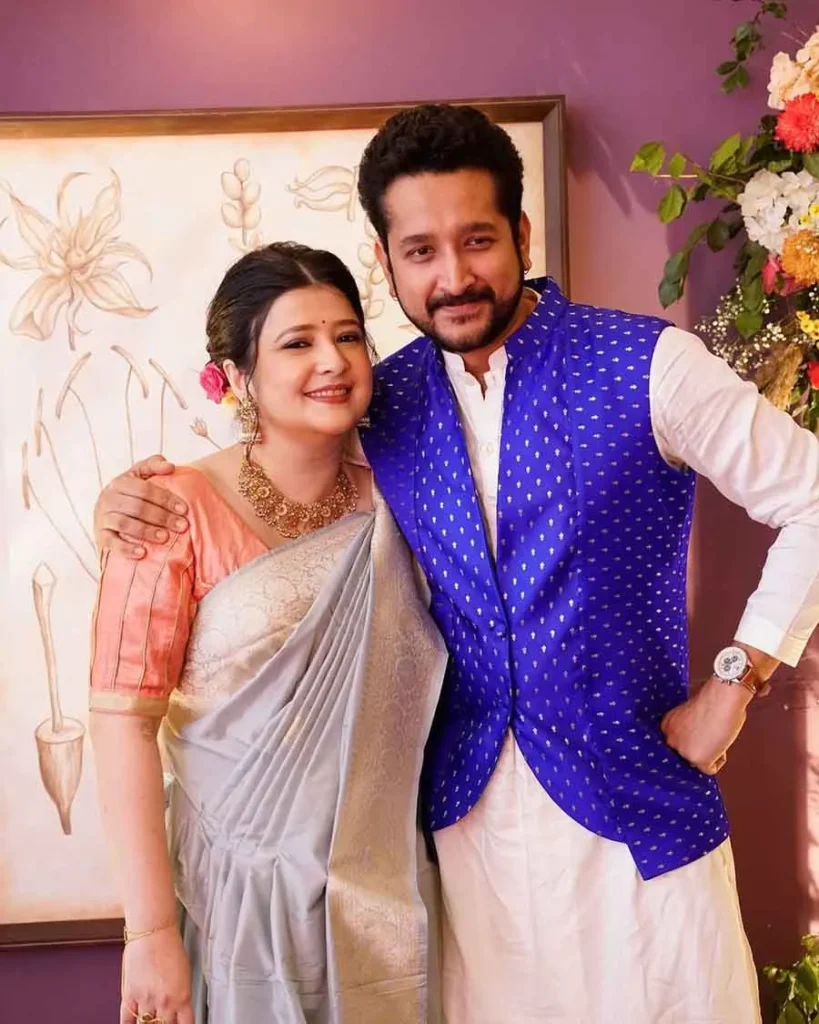 Piya Chakraborty with Parambrata Chatterjee
